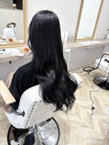 ルセット(Re:cette)&nbsp;艶ロング☆ネイビーブラック