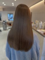 サロンドディバース(Salon de DIVERSE)&nbsp;髪質改善カラー／ミルクティーベージュ