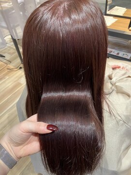 パプスドコワフュール 甲子園口店(Pap's de coiffeur) 西宮美容室/甲子園口美容室/パプス甲子園口/レッド