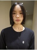 ショート・ボブレイヤー/レイヤーカット/顔周りレイヤー/20代