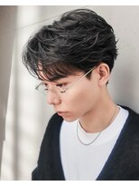 オプション 武蔵小杉 新丸子(option) フェザーショートニュアンスパーマセンターパート