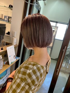 コワファースト長崎シャンプーボーイ 2nd(COIFF1RST 長崎 SHAMPOO BOY) 今っぽくて可愛い10代20代ショートボブ/長崎