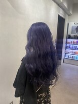 エイト プラット 渋谷2号店(EIGHT plat) ブルーラベンダー ブリーチカラー 7/24