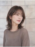 大人に似合うレイヤーカット/ナチュラルウルフ/40代50代60代