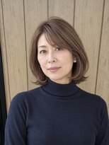 サニー(SUNNY) 上品白髪ぼかしボブ