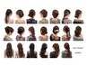 【9時~15時限定】ヘアセット 2,500円(20種類から選択)