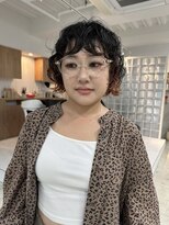 フォンセ(fonce)&nbsp;細かめカールでモードボブパーマ