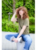 [オージュアサロン/恵比寿]ラフなほつれウェーブ