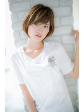 カノン(canon) 【canon 下北沢】簡単スタイリングで可愛い♪ふんわりボブ