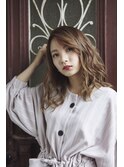 ★美髪_フレンチボブ_シースルーグリッターミディ★