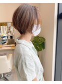 大人カジュアルショート