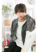 大人のこなれ感◎ウルフパーマくせ毛風束感カット