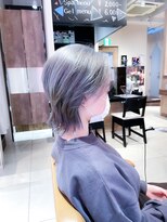 プログレス ひばりヶ丘店(PROGRESS)&nbsp;マッシュウルフ#ホワイトグレージュ#こなれミディ#ウルフ