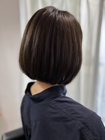 ツムグ 代官山店(TUMUGU) 大人かわいいヘア美髪のススメワンレンボブ白髪ぼかしネビージュ