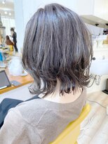 モリオ フロム ロンドン 成増店&nbsp;【morio成増 セリザワ】くびれボブ グレージュカラー