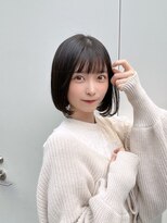 アイユー(ii+U)&nbsp;内巻きボブ　艶髪　暗髪　透明感　髪質改善トリートメント