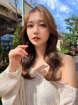 アンジェリカ 近鉄奈良店(ANGELICA) 2wayバングくびれレイヤー艶巻きカット