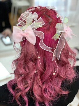 ミザリー(MISERY) ハーフツイン×レース編み