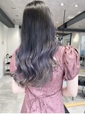 ミルクティーベージュダブルカラーインナーカラーケアブリーチ