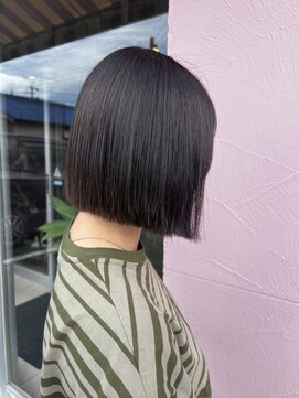 ポイントファイブバイソレイユ 小松店.5 by SOLEIL) 切りっぱなしボブ♪