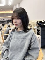 サンド 鹿児島中央(sand)&nbsp;@sei___sandインナーカラー／ウルフカット/鹿児島中央駅