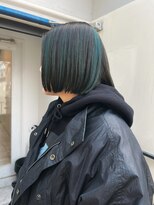 ベンジー 代々木上原店(benji)&nbsp;デザインハイライト　ターコイズブルー