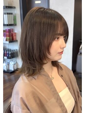 リコバイアフロート(riko by afloat) くびレイヤー/フェイスレイヤー/アースカラー/韓国[stylist竹田]