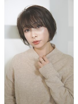 グリッター 仙台中央店(GRITTERs) 大人可愛い30代40代50代小顔◎マッシュショートボブウルフカット