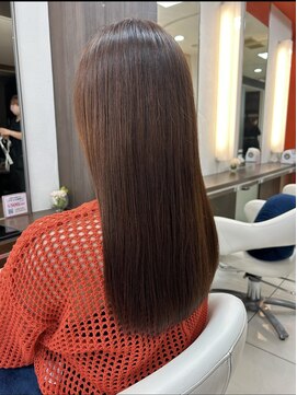 ルージュ 目白台店(ROUGE) 髪質改善/縮毛矯正×ロング【目白台/護国寺駅】