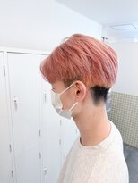 ルヴェルヘアー(Revel hair)&nbsp;「メンズ」淡ピンクマッシュ