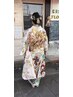 振袖持込み着付※ヘアセット付（前・後撮り◎）＋写真撮影/￥26500～