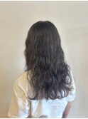 【韓国ヘア】ウェーブパーマ　ロング