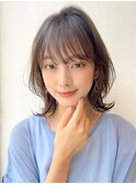 大人ショートボブ丸みショートカットマッシュショート前髪あり♪