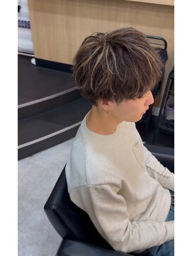 レム 仙台店(L.E.M) 《L.E.M 仙台店》メンズハイライトマッシュ/及川翔