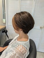 エイト 沖縄豊崎店(EIGHT toyosaki) 【EIGHT 豊崎】…フェイスフレーミング×ショートボブ…