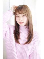 マーブルズ 横浜店(marbles)&nbsp;レイヤーカット/ストレートロング/ブラウンカラー[横浜]