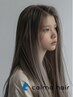 [潤い艶髪！]髪質改善ストレート＋カット￥22000～marbbケア