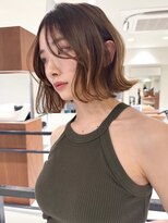 ジルブラン 京都(JIL BLAN) ハイライトバレイヤージュダブルカラーケアブリーチ20代30代