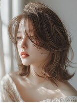 レヴ 草加店(LEV.)&nbsp;イメチェン外ハネボブホワイトブロンドワイドバング