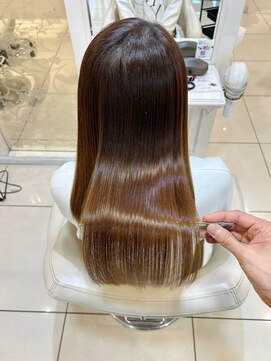 アッシュ 西荻窪店(Ash) 【縮毛矯正】思わず触れたくなる！ツヤツヤさらさらストレート