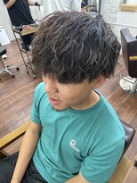 メルシー トータル ブランディング サロン(merci TOTAL BRANDING SALON)&nbsp;メンズマッシュ×ツイストスパイラルパーマ