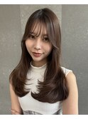 イメチェンヘアスタイル/外ハネボブ/ブルーブラック