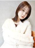 レイヤーボブカット顔周りレイヤーウルフハッシュカット