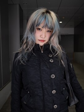 ギークス(GEEKS) 【GEEKS渋谷】ハッシュカット/デザインカラー/渋谷ブリーチ/小顔