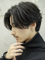 フィフス(fifth)&nbsp;原宿毛流れニュアンスパーマセンターパートカットビジネスヘア