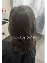 ヘア メイク フレイ(hair make FRe'Y)&nbsp;大人ハイライト
