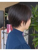 くびれショート大人コンパクトショート丸みショート前髪30代40代