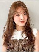 前髪外ハネボブくせ毛風カール愛されエアリーカールうる艶髪