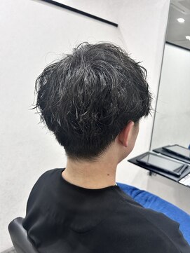 セカンド(Second) Second   ×　メンズパーマ