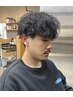 カット+パーマ+頭皮改善スパ(5分)